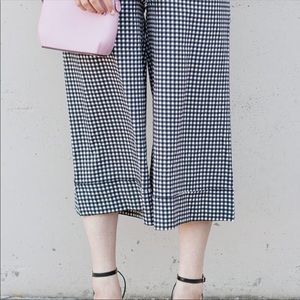 ZARA Gingham Pants